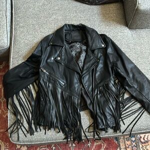 Blank NYC Fringe jacket
